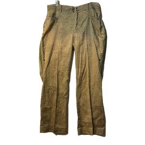 V CRISTINA  Mirror paint splattered pants Vintage sz 8